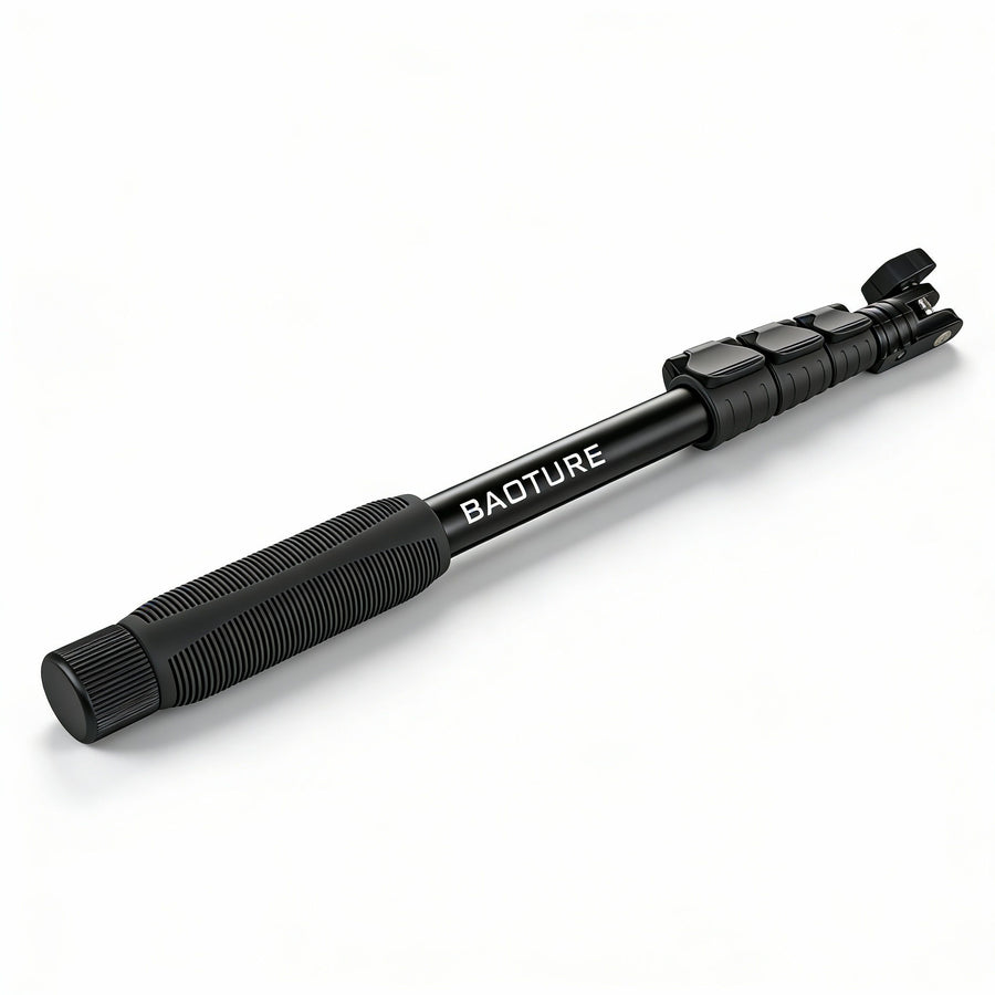 Baoruler Ergonomic Measuring Handle – Upright One-Hand Operation, Long Distance & Outdoor Measurement Accessory